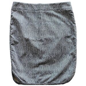 THE LOFT Navy Blue Plaid Pencil Skirt Size 12